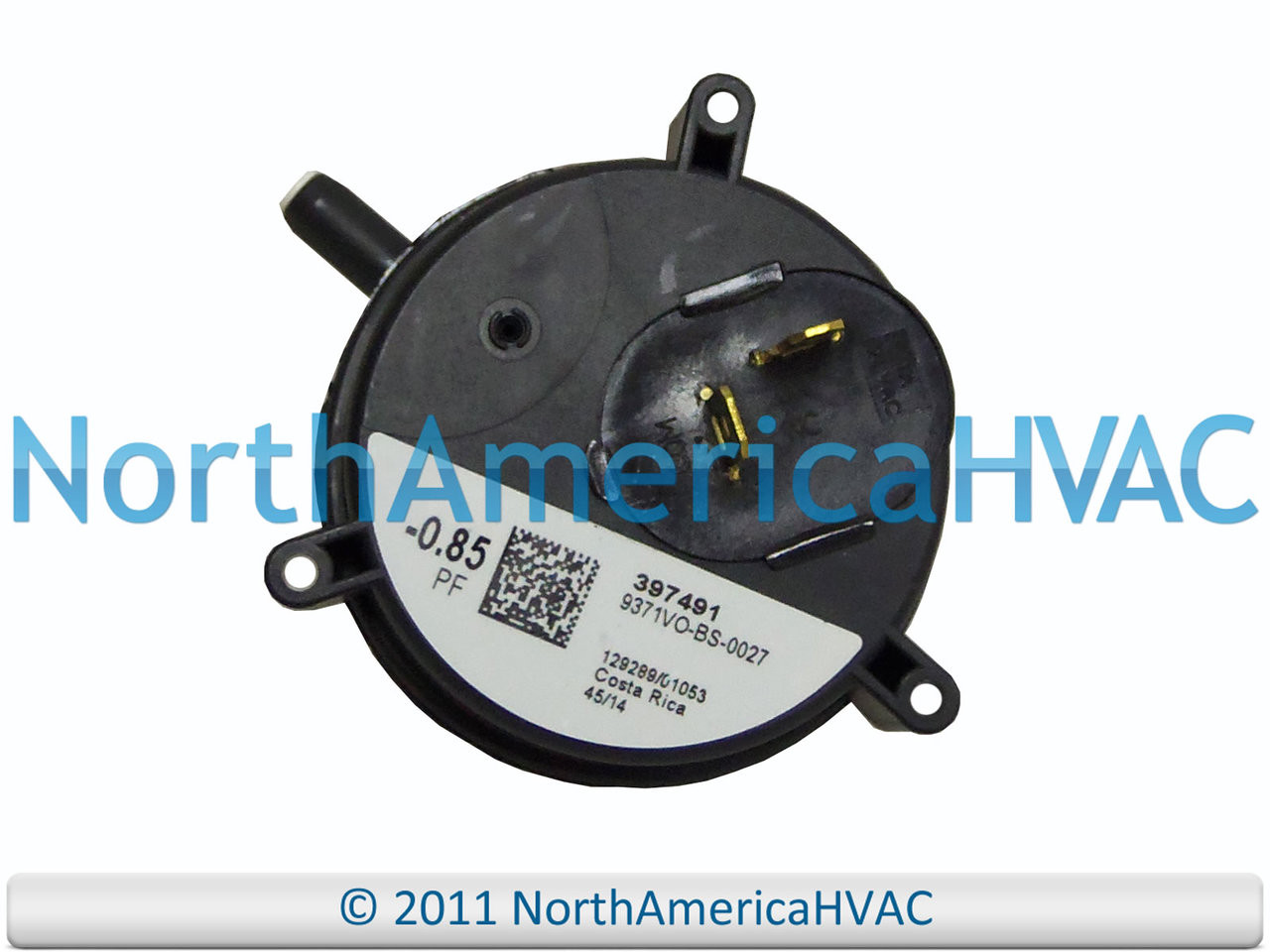 OEM MPL Furnace Air Pressure Switch Replaces 397491 9371VO-BS-0027